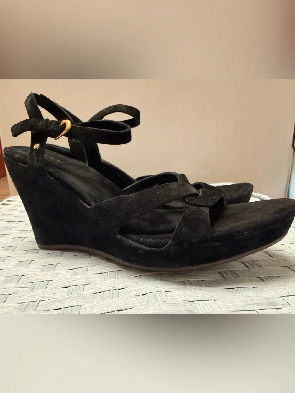 UGG suede wedge